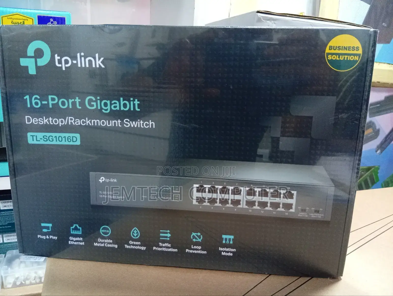 Sg1016d Desktop Gigabit Tp Link Switch