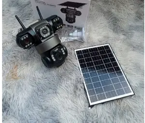 4g 3-Lens 3-Screens Solar Camera PTZ