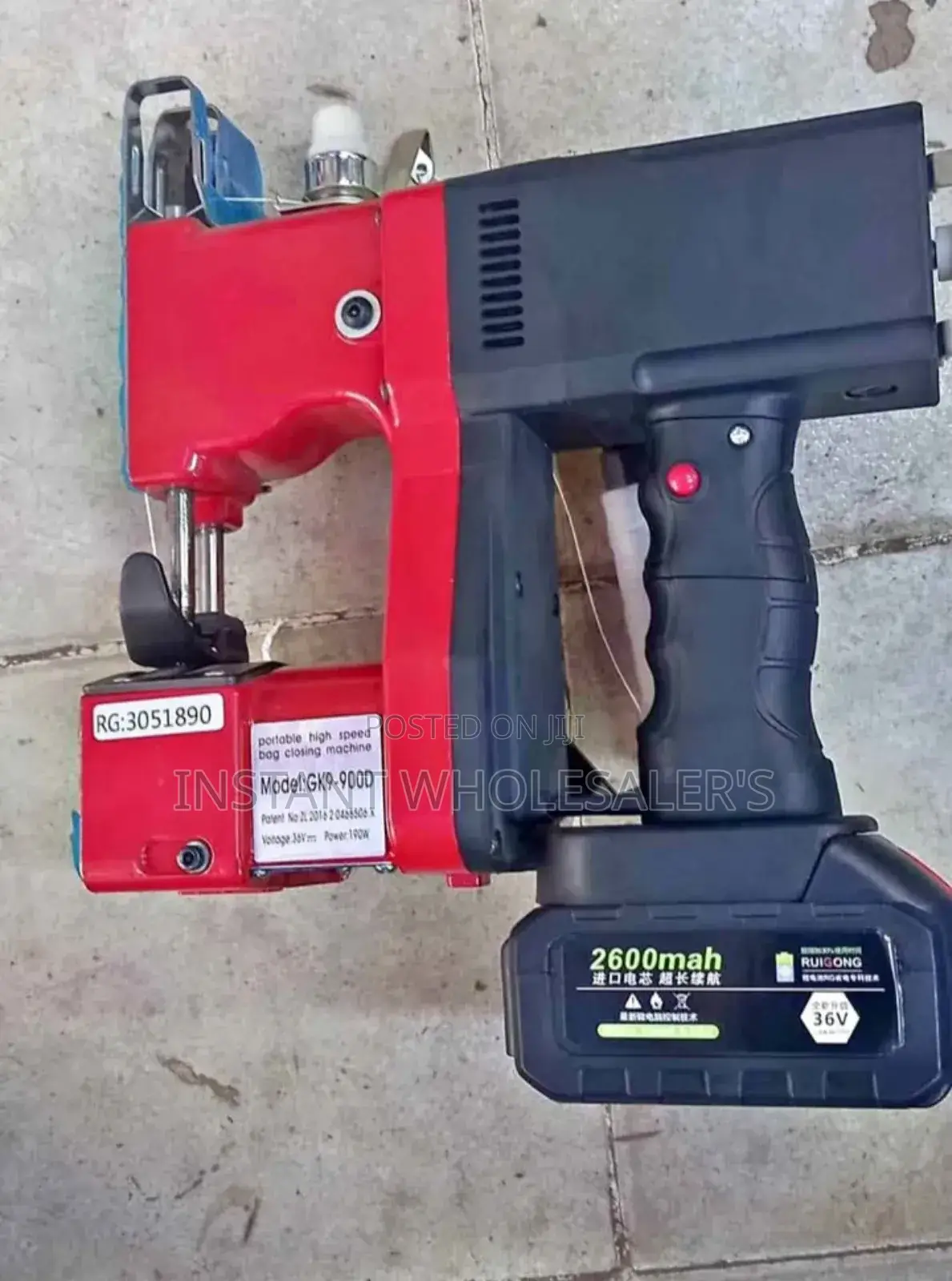 Rechargeable Bag Closer Machine