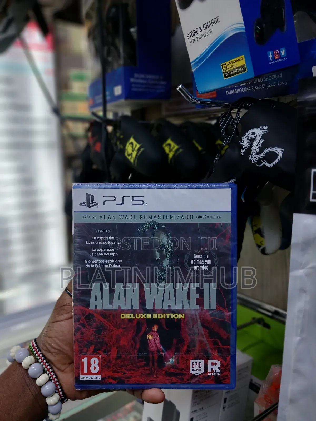 Alan Wake 2 Deluxe Edition Ps5 Video Game5 Yt