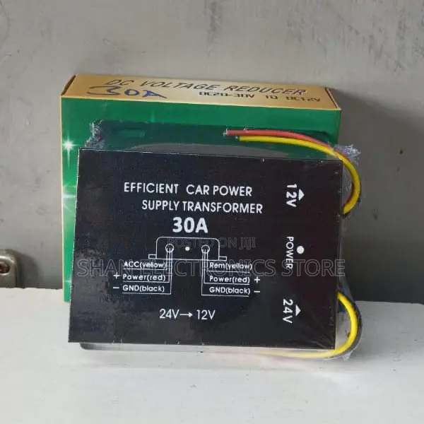 24v to 12v 30a Power Supply Car Converter