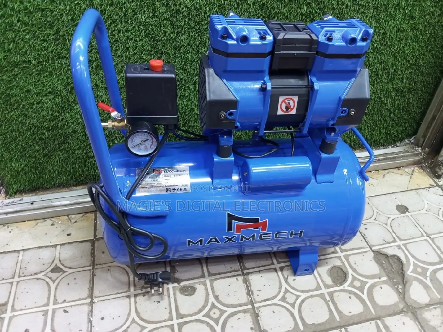 Top Guarantee 25l Maxmech Electric Air Compressor
