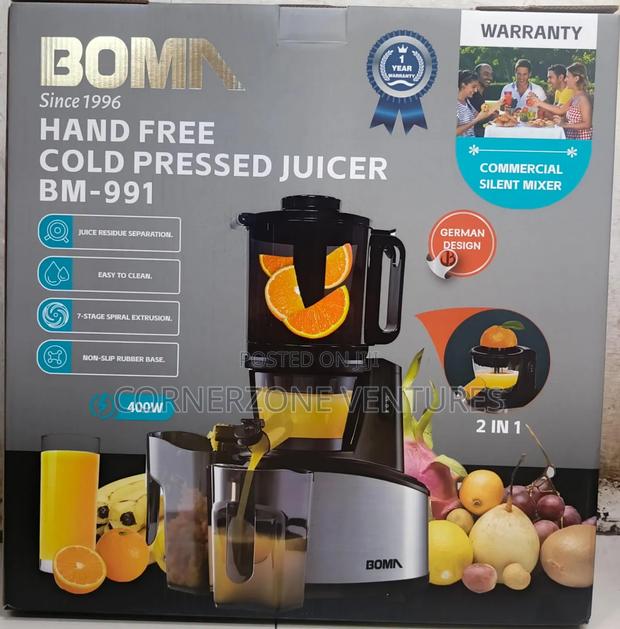 Boma Cold Press Juicer/ Electric Juicer - main view