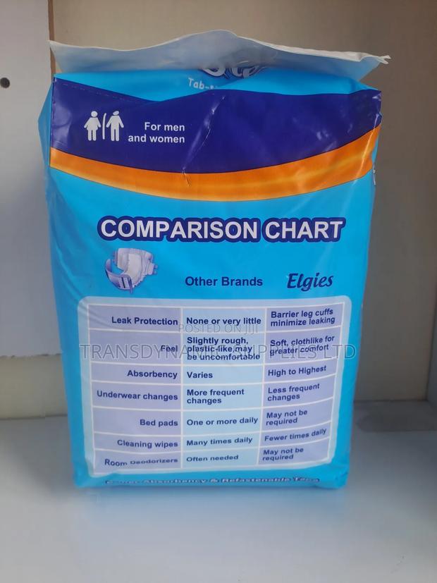Elgies Adult Diapers - thumbnail 2