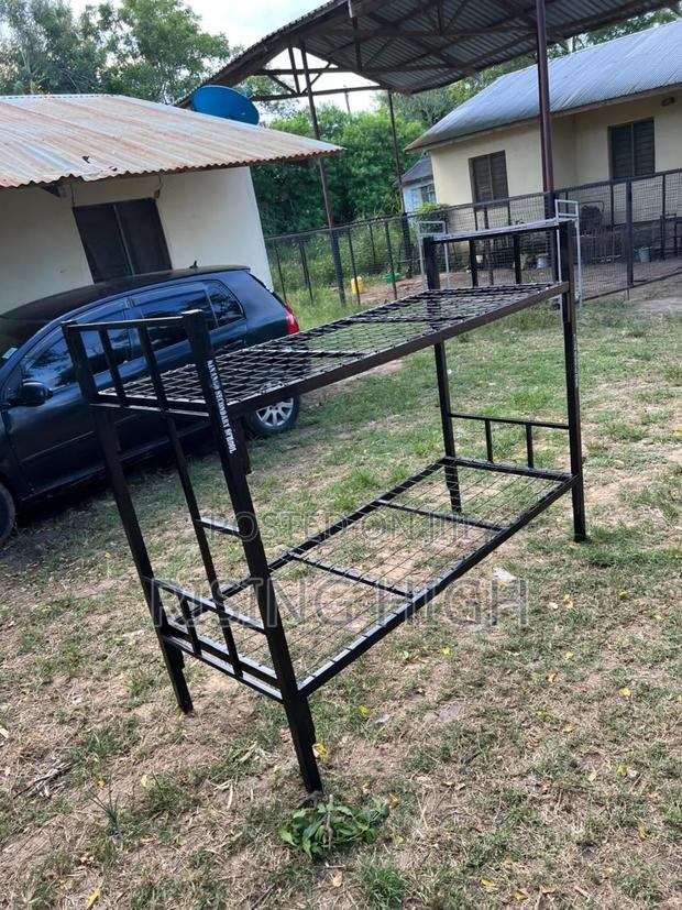 Strong Double Decker Metal Bunk Bed for School - main view