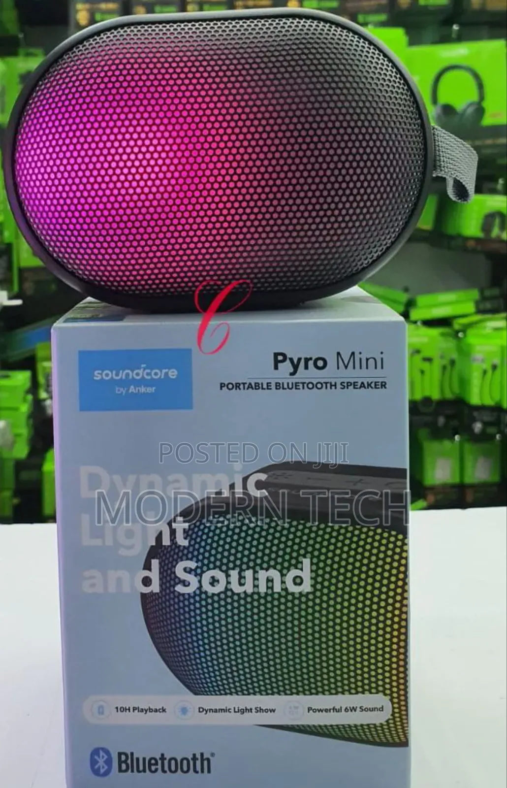 Soundcore Pyro Portable Bluetooth Speaker