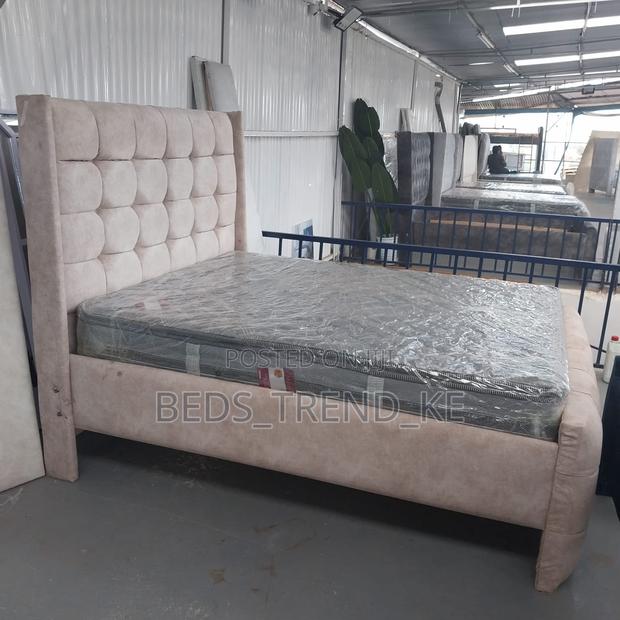 Ergonomic 6 by 6 Modern Chester Bed - main view