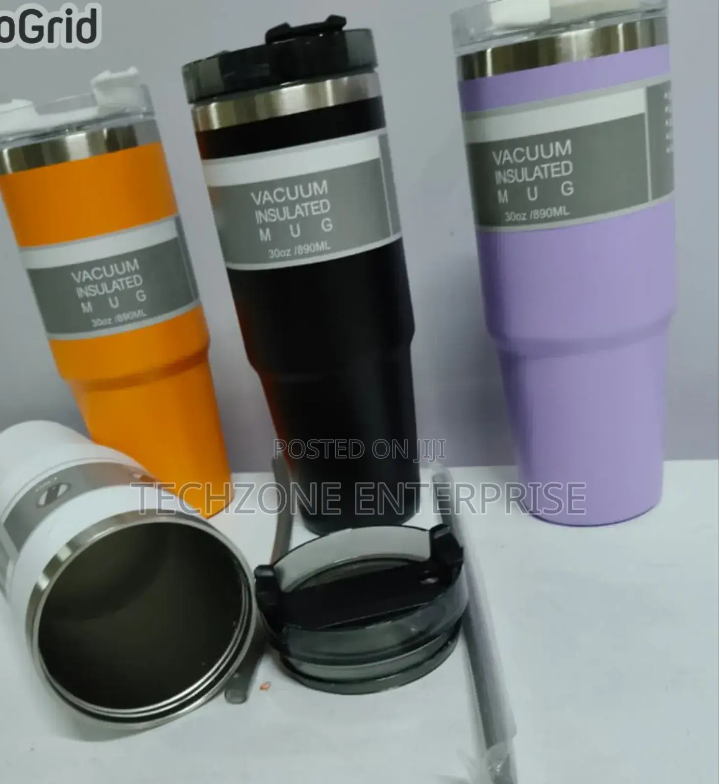*Double Layer Vacuum (Mug) Tumbler in Different Colors 