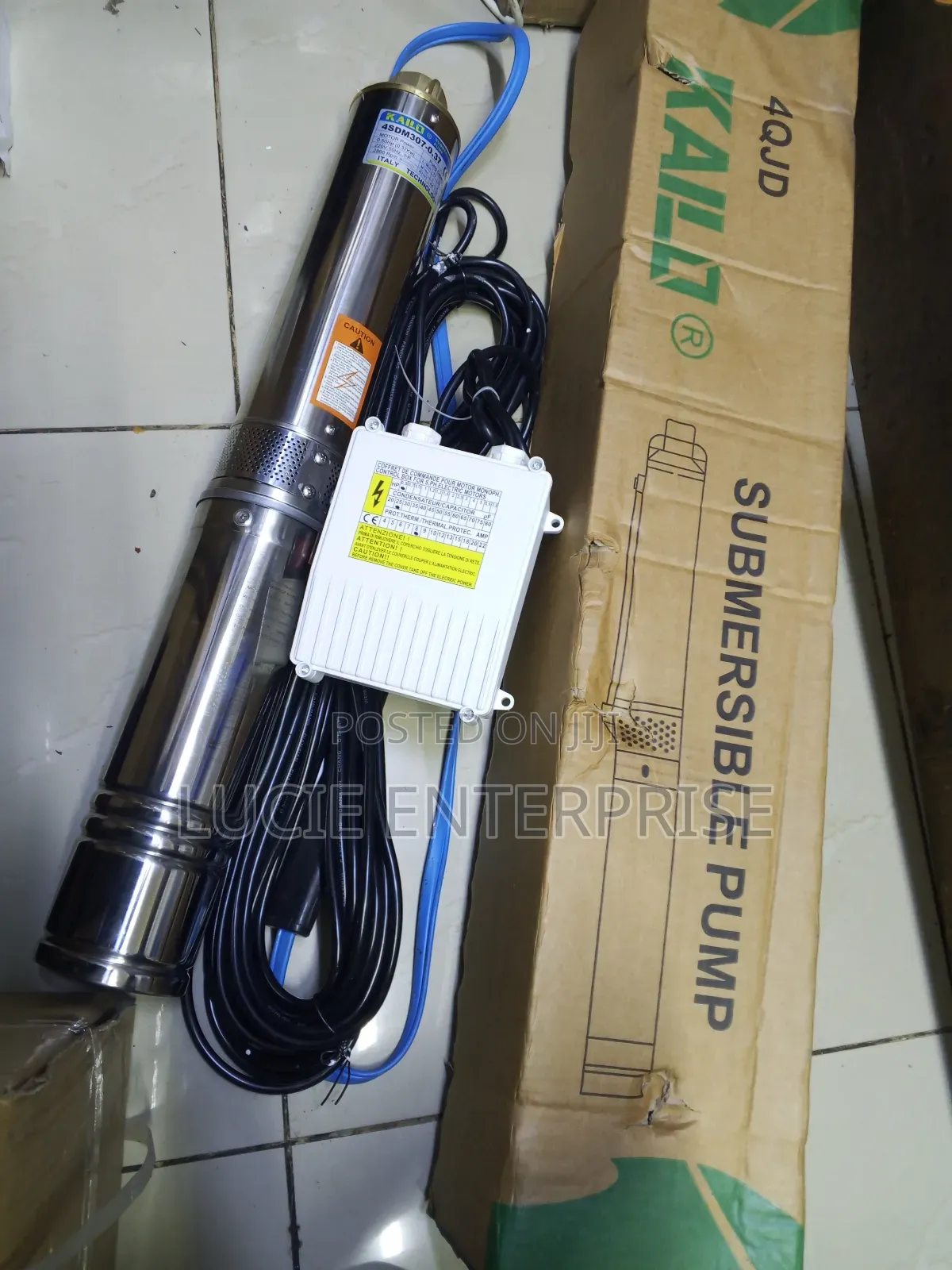 Kailo Electric Submersible Water Pump 0.5hp