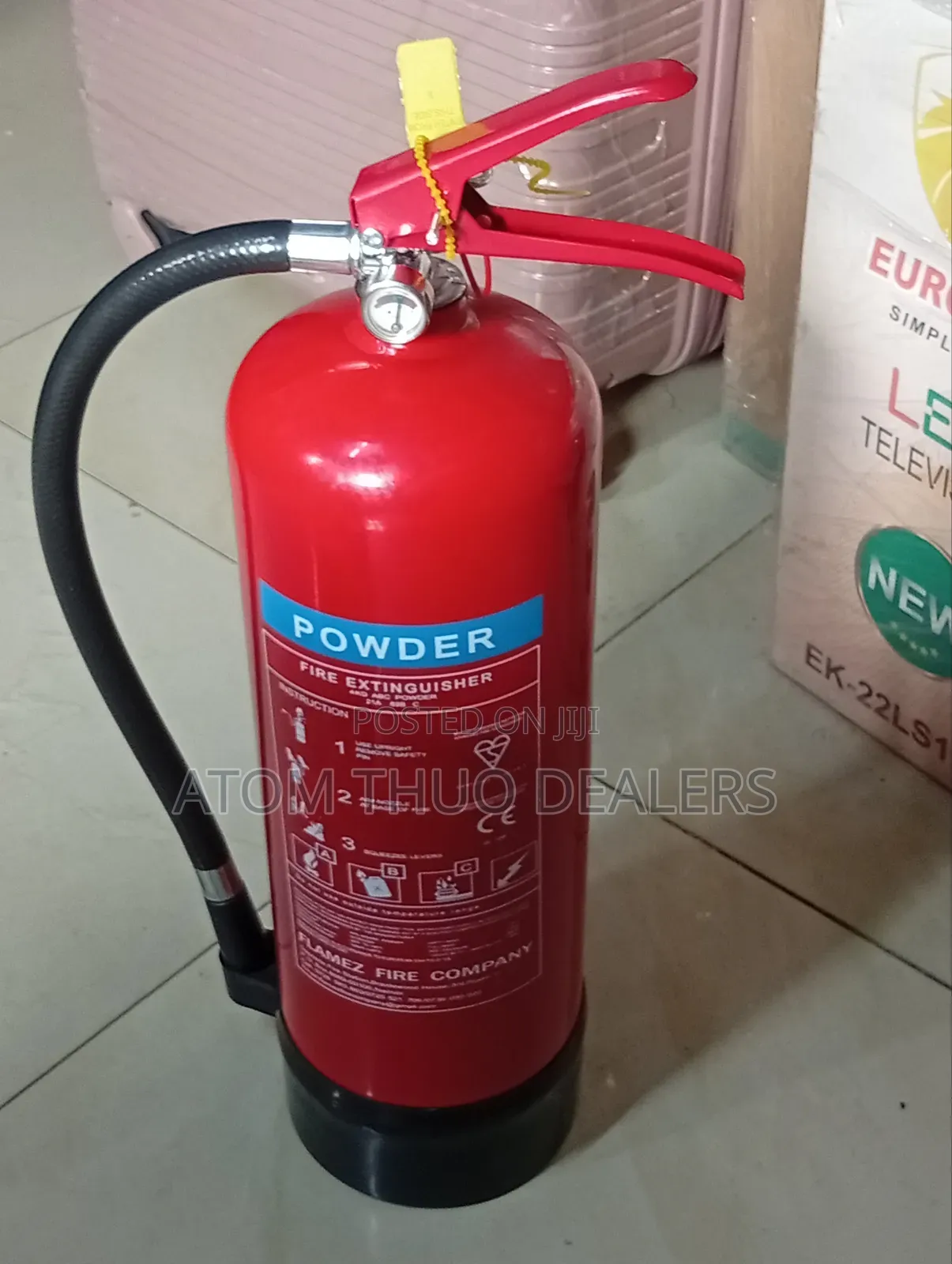 Flamez Fire Extinguisher 4kgs Abc Power