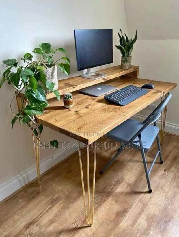 Rustic Computer Desk - main view