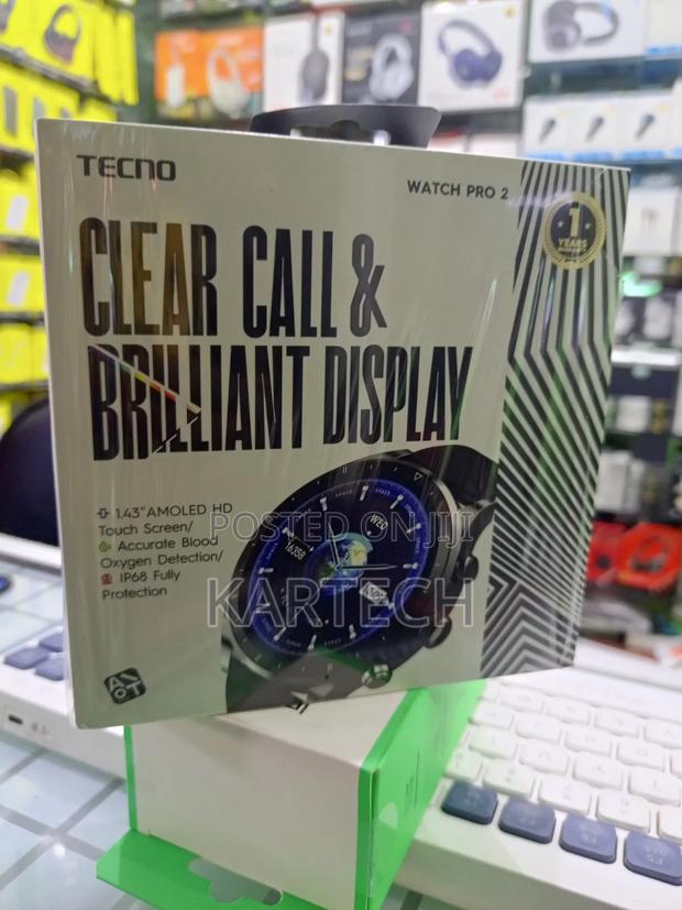 Tecno Watch 2 Pro, 1.43” Amoled Screen Smart Watch - thumbnail 2