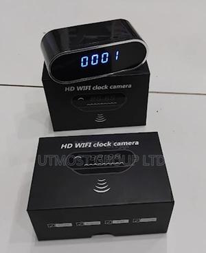 Hd Wifi Clock Camera With Wide Angle Lens and Night Vision - thumbnail 2