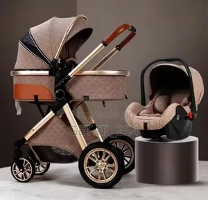 Strollers  With Carrier Cot
Has A Reversible Handle