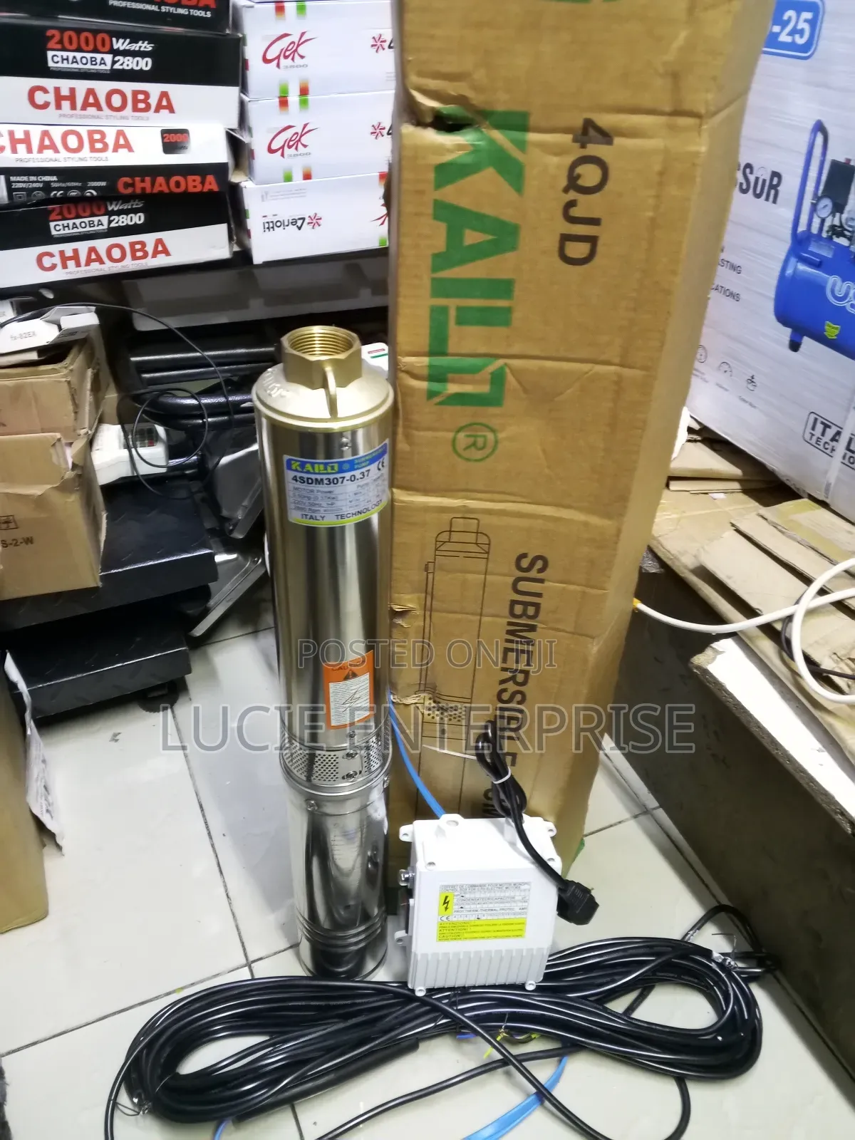 Submersible Water Pump 0.5hp / Kailo Submersible Water Pump