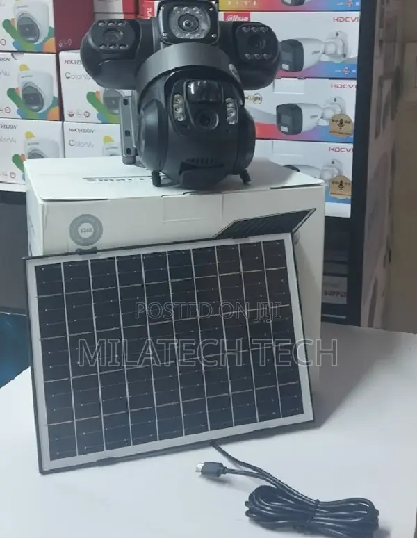 Advanced Camera V380 Tripple Lens 4g Simcard PTZ Camera