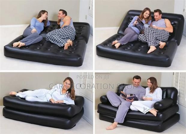 5in1 Inflatable Pullout Sofa Bed With Electric Pump