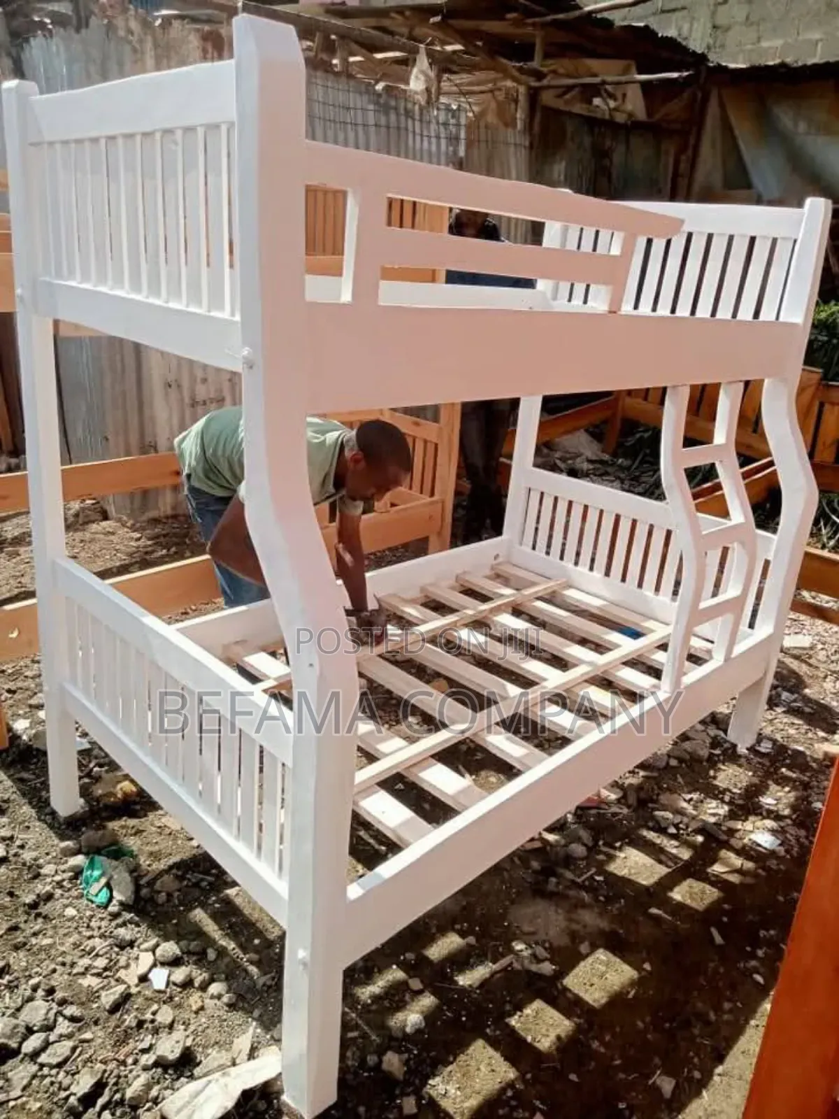 Readily Available Classic Double Decker Bed