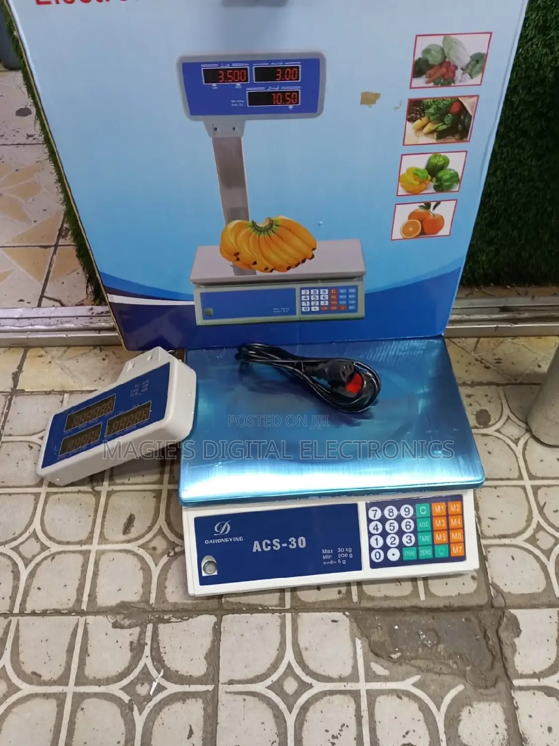 Top Guarantee Acs30 Banana Weighing Scale