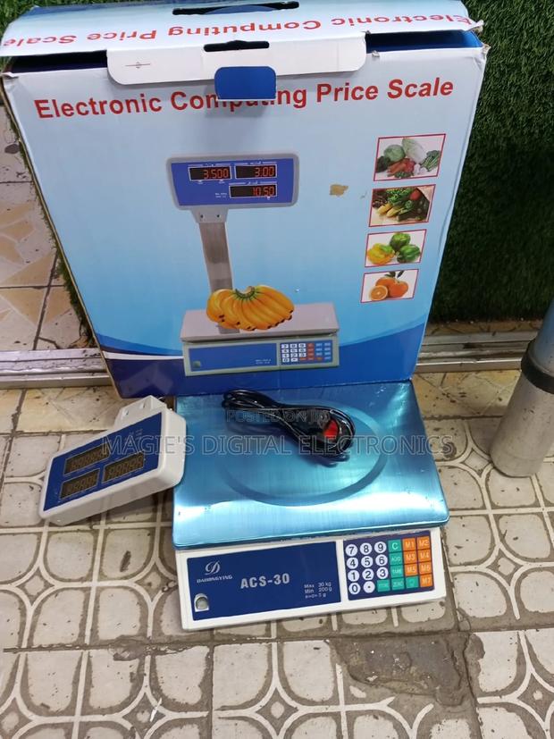 Most Reliable Acs30 Banana Weighing Scale - main view