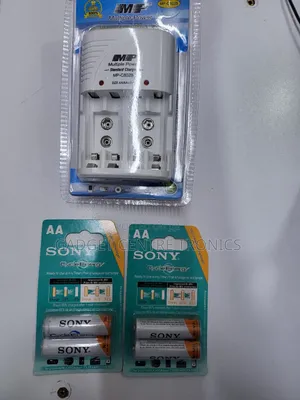 Sony 4pcs Aa Rechargeable Plus Charger