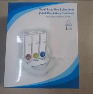 3-Ball Incentive Spirometer