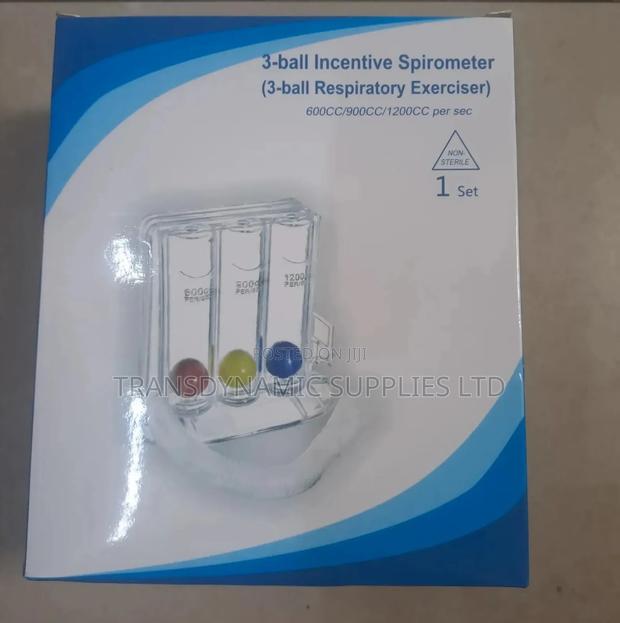 3-Ball Incentive Spirometer