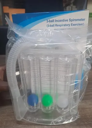 3-Ball Incentive Spirometer