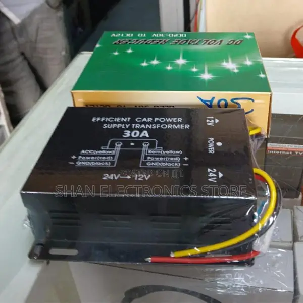  at 24v to 12v 30a Car Power Supply Buck Transformer Converter