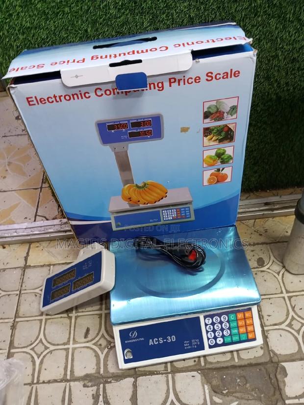 High Standard Acs30 Banana Weighing Scale