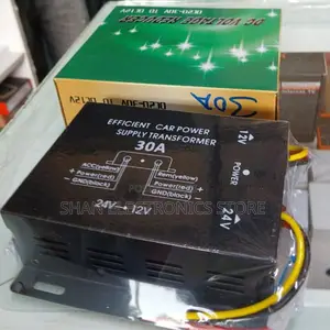 Universal Dc 24v-12v 30a Car Power Converter Transformer