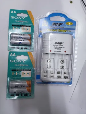 2pairs Sony Aa Reachargeable Plus Charger