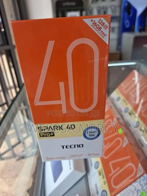 New Tecno Spark 40 Pro+ 128 GB Black - main view