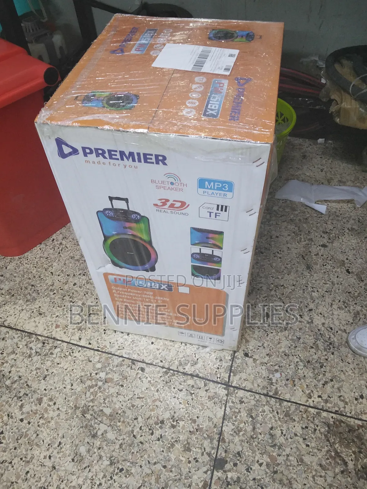 Premier Portable Speaker With 2 Mics