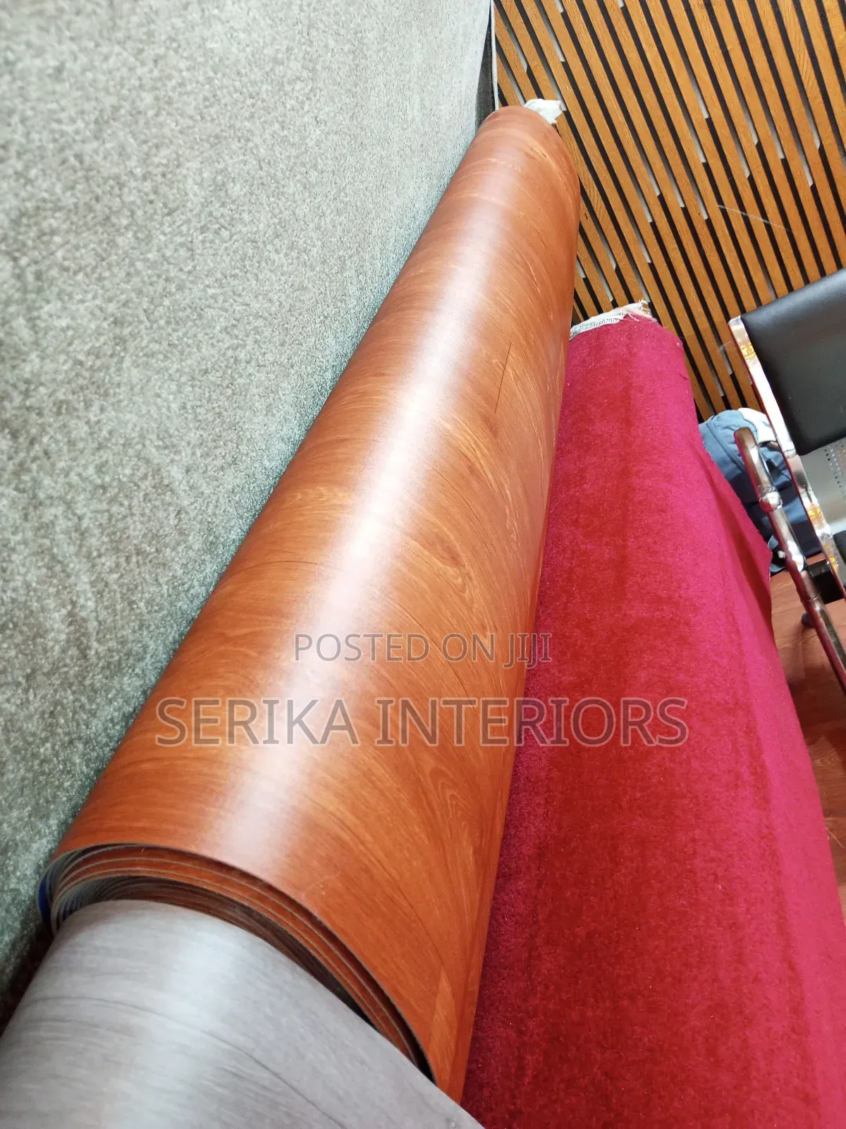 Vinyl Flooring Mkeka Ya Mbao Environmental Friendly Mkeka