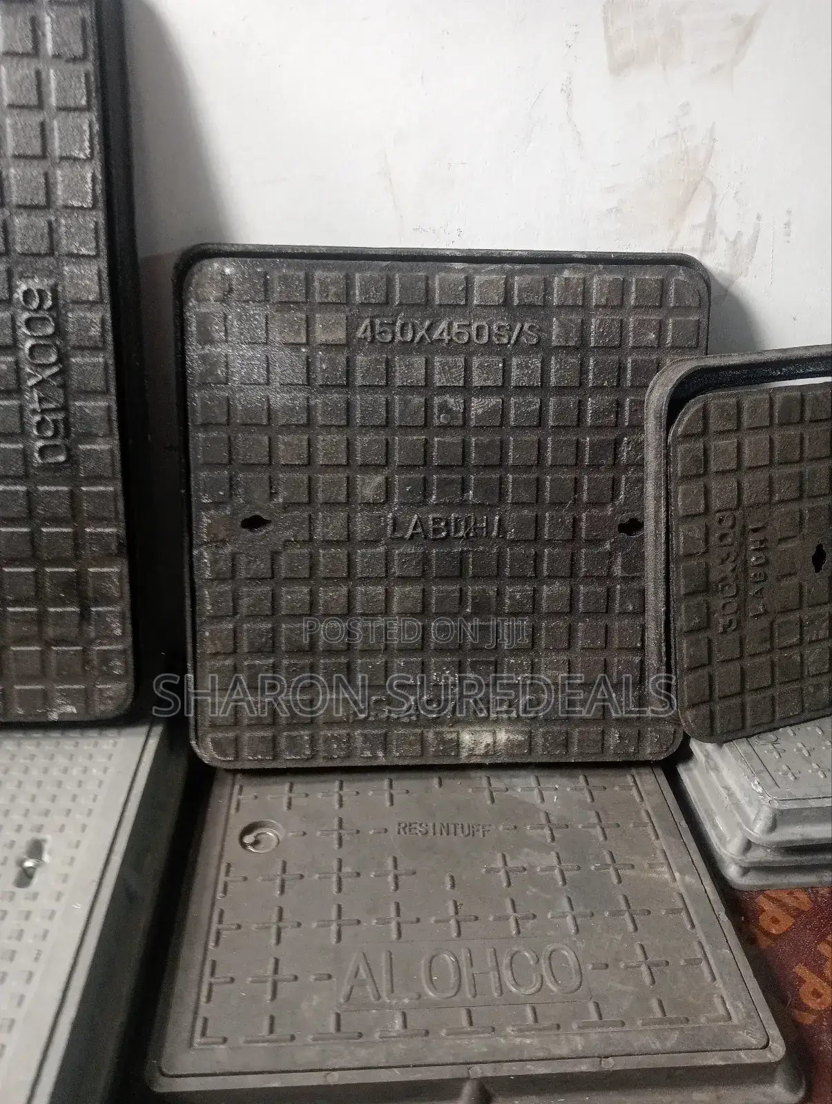 Durable Cast Iron Manhole 10kg/15"×15"