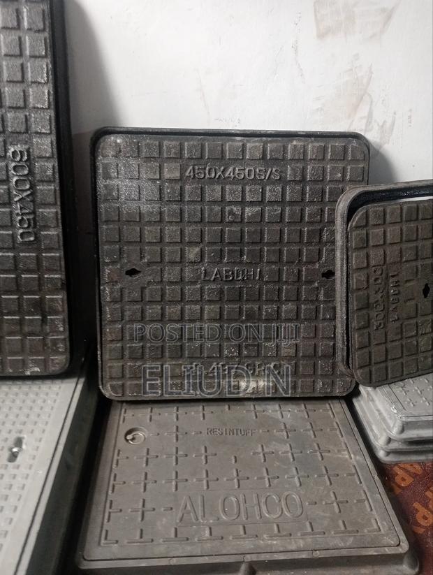 Durable Cast Iron Manhole 10kg/15"×15"