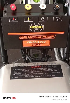 Car Wash Machine Hisaki 3450psi