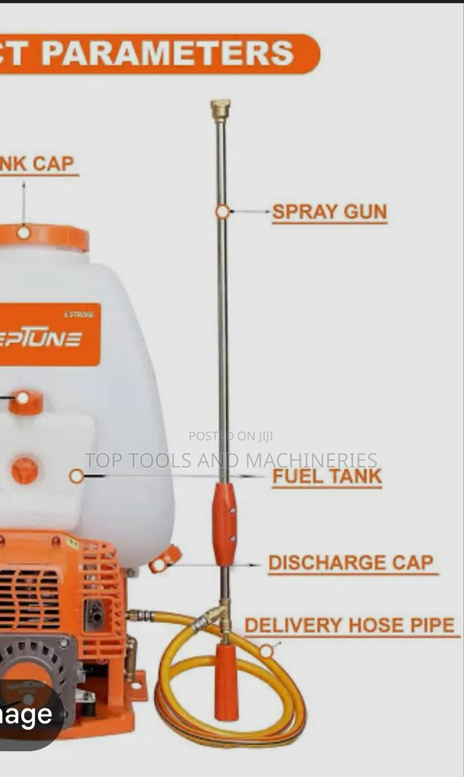 Knapsack Sprayer Spare Parts Available(Spray Gun)