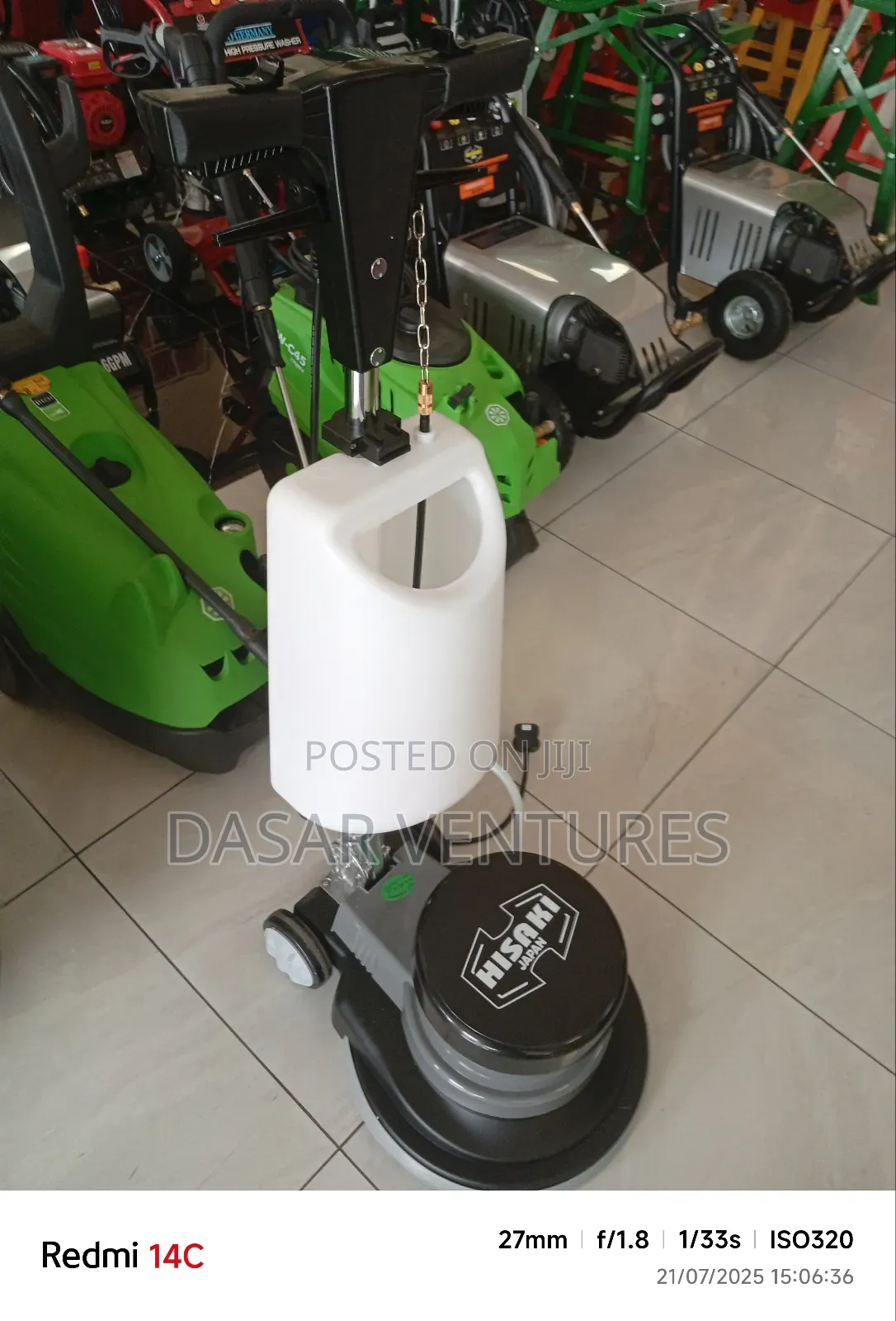 Flor Scrubber Machine - Hisaki Japan