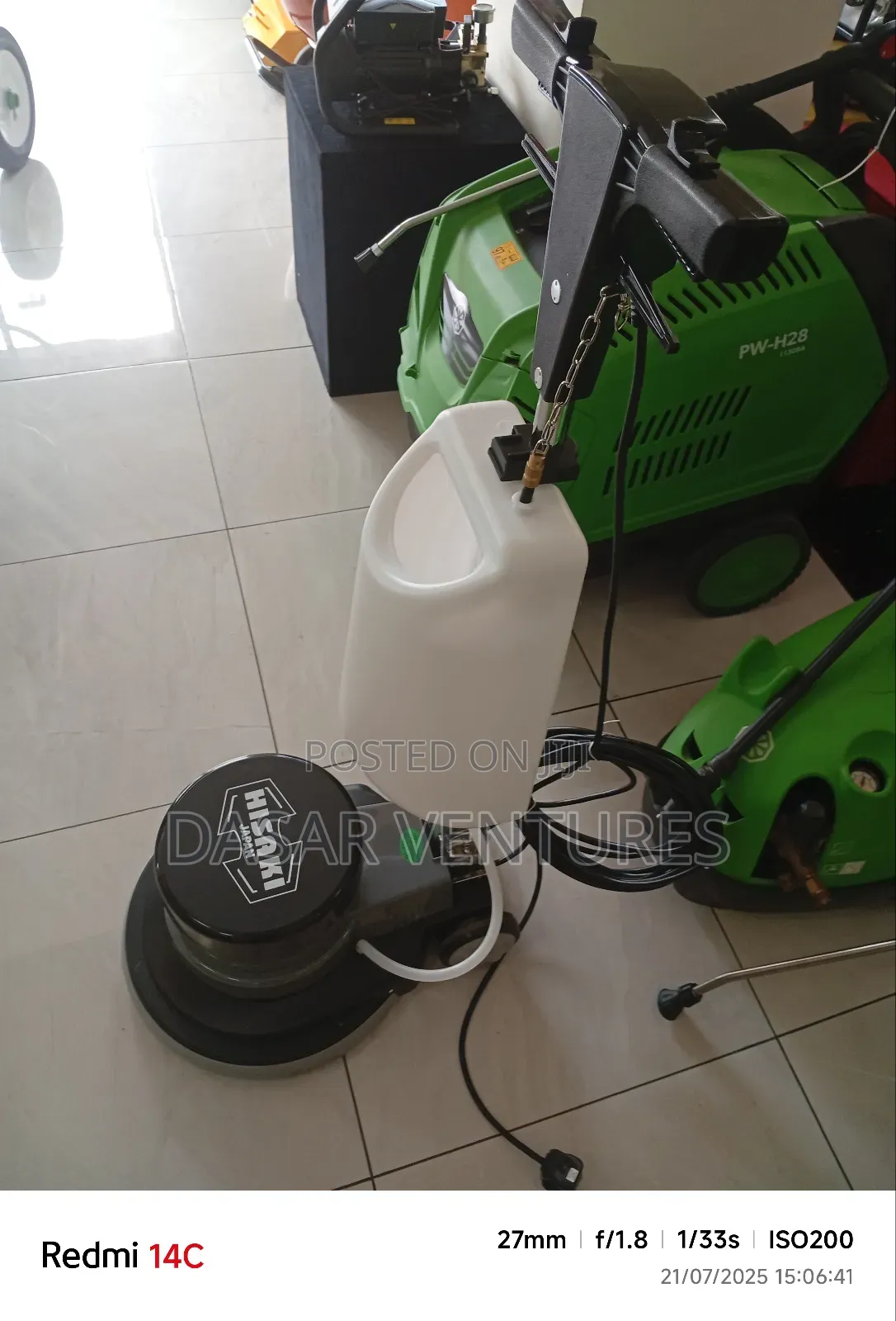 Flor Scrubber Machine - Hisaki Japan