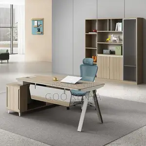Office Desk ; Ceo Manager Office L-Shaped Executive Table