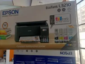 Epson Ecotank L3210 A4 All-in-One Ink Tank Printer (3 in 1)