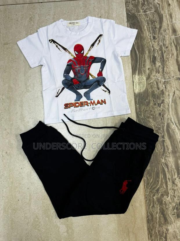 2pc Spider Themed Tracksuits 2-15yrs - thumbnail 2