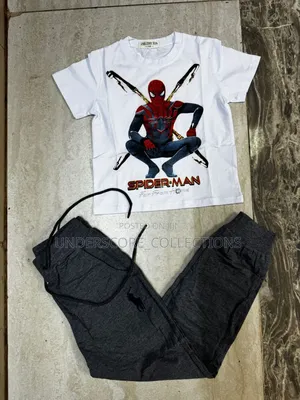2pc Spider Themed Tracksuits 2-15yrs