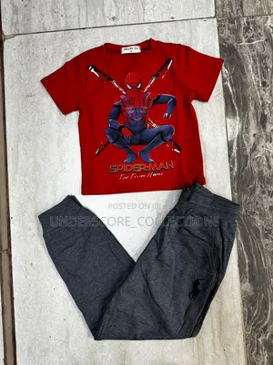 2pc Spider Themed Tracksuits 2-15yrs