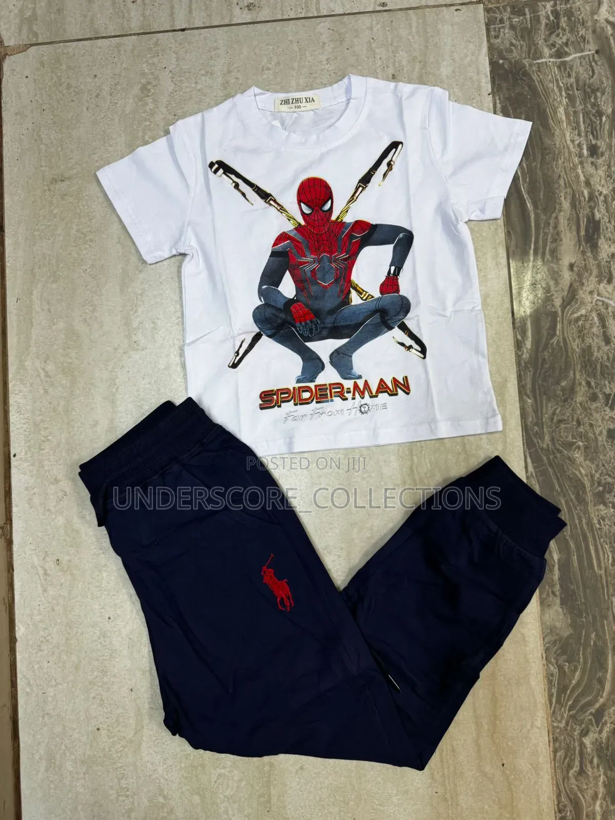 2pc Spider Themed Tracksuits 2-15yrs