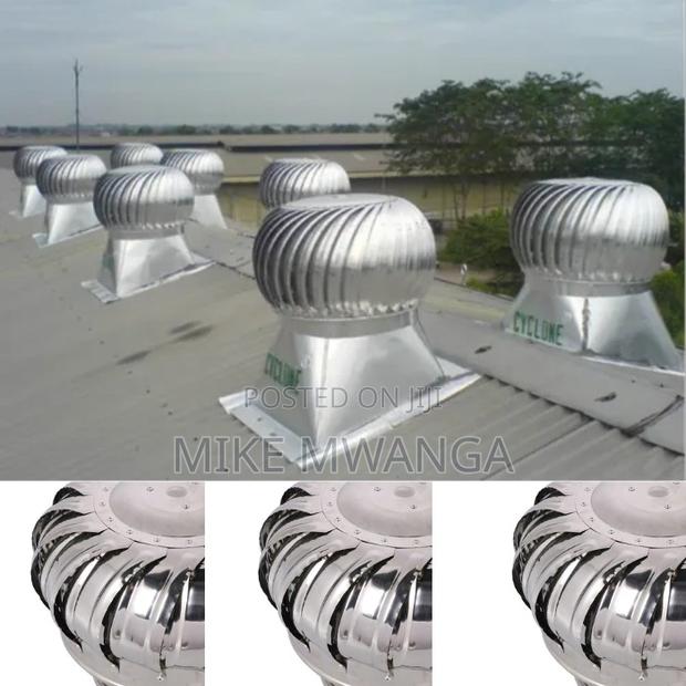 Corrosion-Resistant Aluminum 600mm Wind-Driven Cyclone - main view