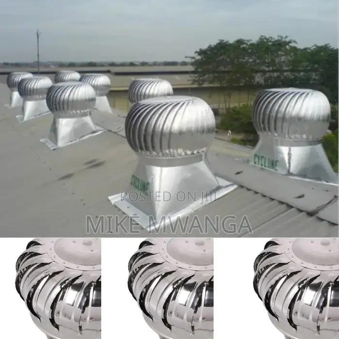 Corrosion-Resistant Aluminum 600mm Wind-Driven Cyclone