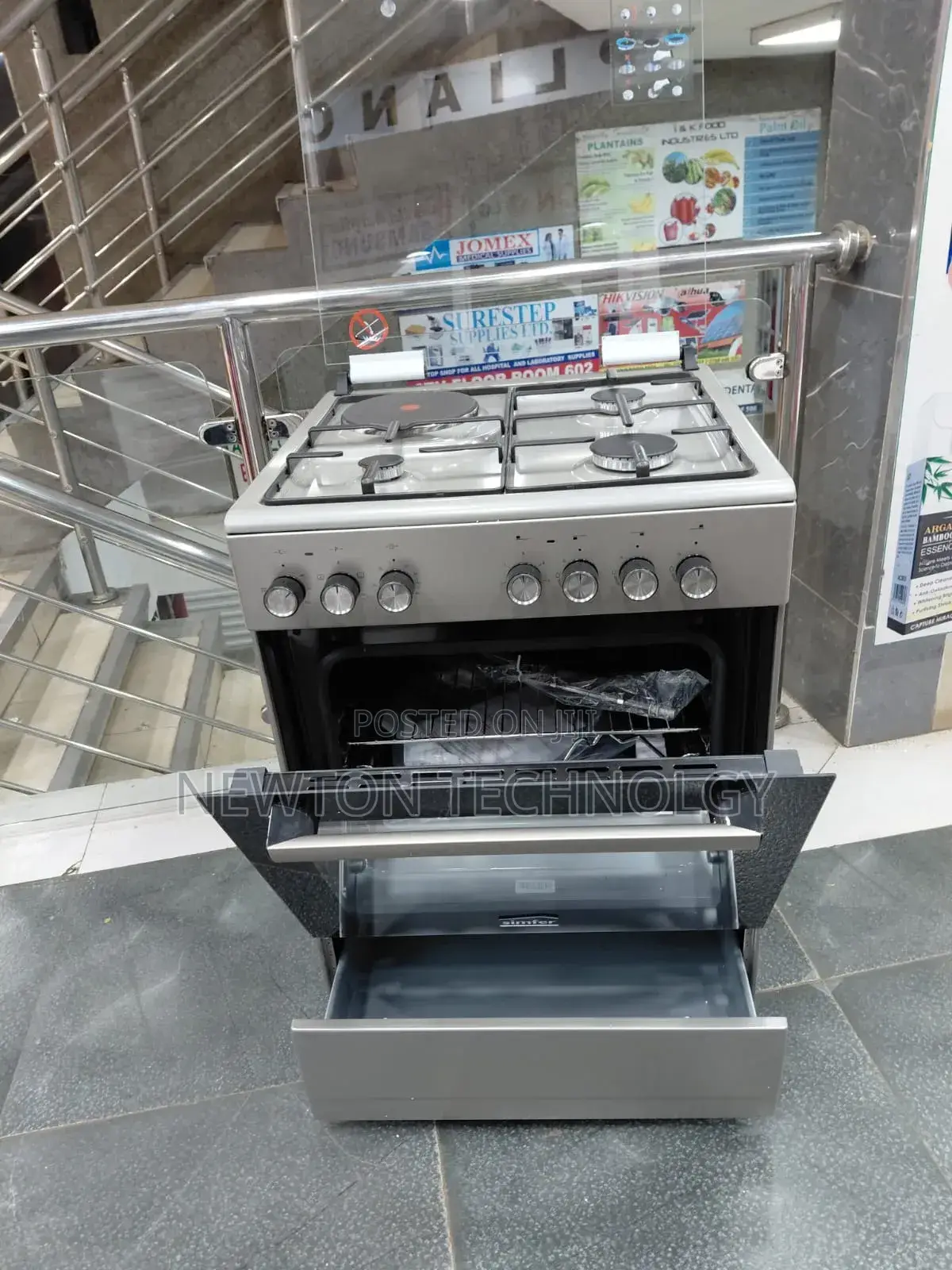 Simfer 3gas + 1electric Gas Sensor, Fan and Food Warme
